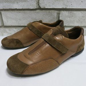 Paul Green Leather Suede Hook & Loop Adjustable Strap Casual Women's Footwear 5